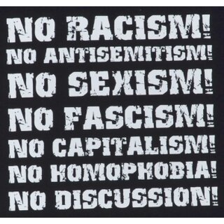 Girly - No Racism! No Antisemitism! No Sexism!