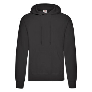 Fruit of the Loom - Classic Hooded Sweat - schwarz