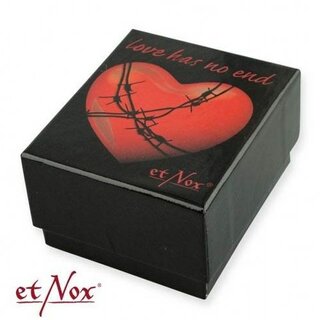 etNox - Schmucketui - Love has no end -  fr 2 Ringe