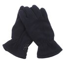 Fleece-Fingerhandschuhe - gefttert - schwarz XL